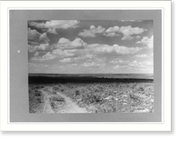 Historic Framed Print, Arizona - Powell Plateau from Ash Fork Rd.,  17-7/8" x 21-7/8"