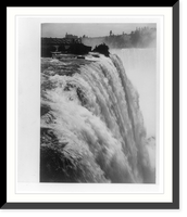 Historic Framed Print, Horseshoe Falls, no. 3, [Niagara Falls],  17-7/8" x 21-7/8"