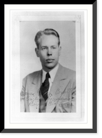 Library of Congress employee killed in World War II - James G. Coxetter, Historic Reproduction