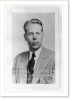 Library of Congress employee killed in World War II - James G. Coxetter, Historic Reproduction