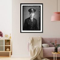 Charles Van Scoyoc, LC employee killed in W.W.II, Antique Wall Art