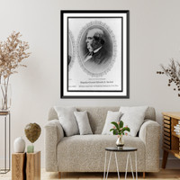 Historic Framed Print, Brig. Gen. Edwards S. Sanford,  17-7/8" x 21-7/8"