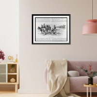 Historic Framed Print, A Field Experiment,  17-7/8" x 21-7/8"