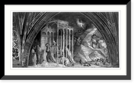 One of 5 panels of Store della Vergine, Antique Wall Art