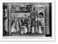 One of 5 panels of Storie della Virgine, Historic Print