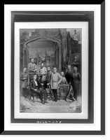 Historic Framed Print, Southern Commanders,  17-7/8" x 21-7/8"
