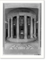 Tobacco columns - Small rotunda, Supreme Court Section, U.S. Capitol, Antique Wall Art