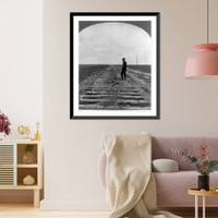 Historic Framed Print, Westward, the monarch capital makes its way,  17-7/8" x 21-7/8"