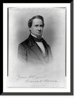 Historic Framed Print, Aaron V. Brown - Postmaster General,  17-7/8" x 21-7/8"