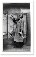 Florence Lundborg (1871-1949) in her studio - 2 Classic, Historic Print