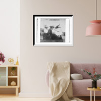 Historic Framed Print, Foundings at New Orleans from New York,  17-7/8" x 21-7/8"