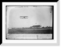 Historic Framed Print, C.K. Hamilton flying,  17-7/8" x 21-7/8"