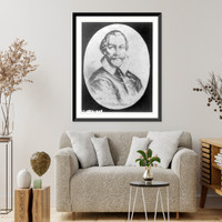 Historic Framed Print, Martin Frobiser,  17-7/8" x 21-7/8"