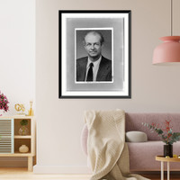 Historic Framed Print, Linus Pauling,  17-7/8" x 21-7/8"