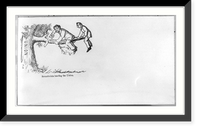 Secessionists leaving the Union, Vintage Print