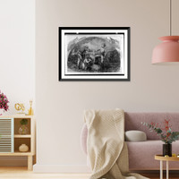 Historic Framed Print, Compromise with the South - Dedicated to the Chicago Convention,  17-7/8" x 21-7/8"