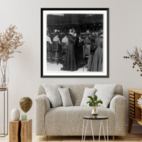 Historic Framed Print, [Illustration to popular song, Hello Central,  give me Heaven"]" - 3,  17-7/8" x 21-7/8"