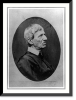 Cardinal John Henry Newman, 1801-1890, Vintage Poster