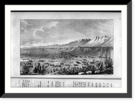 Historic Framed Print, Santa Fe,  17-7/8" x 21-7/8"