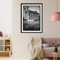 Port Tobacco, Md. 3-story building before restoration; built in 1767 Classic, Vintage Poster