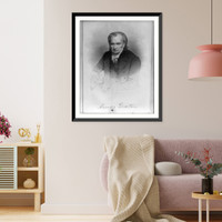 Historic Framed Print, Amos Eaton, 1776-1842,  17-7/8" x 21-7/8"