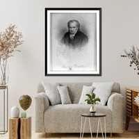 Historic Framed Print, Amos Eaton, 1776-1842,  17-7/8" x 21-7/8"