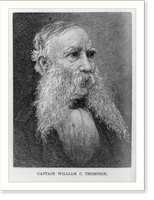 Historic Framed Print, Captain William C. Thompson,  17-7/8" x 21-7/8"