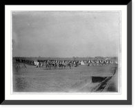 Fort Clark, Tex., ca. 188-: troops in front of tents; stacked arms in fg. Classic, Antique Poster