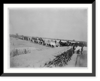 Fort Clark, Tex., ca. 188-: troops digging entrenchment, Antique Poster
