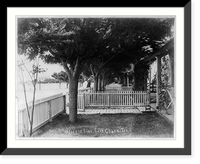 Fort Clark, Tex., ca. 188-: Officers' line, Fort Clark, Tex."" Classic, Antique Wall Art
