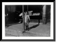 Six year old Tony gets up at 5:00 A.M. daily to sell newspapers. He is a regular beggar. P-l-e-a-s-e buy me papers." Location: Beaumont, Texas.", Historic Reproduction