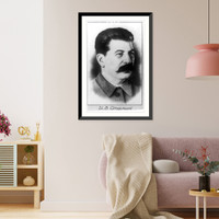 Iosif Stalin, 1879-1953, Vintage Poster