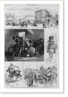 Law and moonshine - crooked whiskey in North Carolina, Antique Print