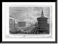 Historic Framed Print, General Sherman's army entering Savannah, Georgia, December 21, 1864,  17-7/8" x 21-7/8"