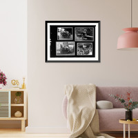 Historic Framed Print, Travelling basket vender [sic]; clogs to mend!!; boiled dinners" at your house door; street toy vender [sic]",  17-7/8" x 21-7/8"