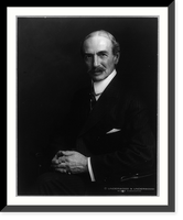 Historic Framed Print, [Herbert Putnam, Librarian of Congress, three-quarter length portrait, seated, facing slightly left],  17-7/8" x 21-7/8"