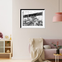 Historic Framed Print, Bud Mars and wife,  17-7/8" x 21-7/8"