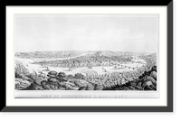 View of Pittsburgh & Allegheny.Otto Krebs lith., Pittsburgh. Classic, Antique Print