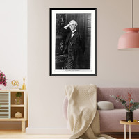 Historic Framed Print, Oliver Wendall Holmes,  17-7/8" x 21-7/8"