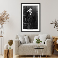 Historic Framed Print, Oliver Wendall Holmes,  17-7/8" x 21-7/8"