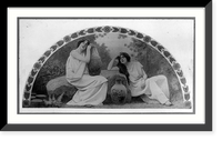 Murals in Library of Congress by Chas. Sprague Pearce - Rest"", Vintage Print