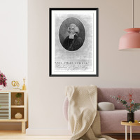 Ezra Stiles, Pres. of Yale College, Vintage Poster