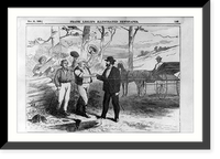 Historic Framed Print, Grant and the farmers,  17-7/8" x 21-7/8"