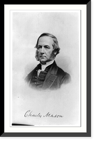 Historic Framed Print, Charles Mason,  17-7/8" x 21-7/8"
