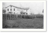 Historic Framed Print, Reform School,  17-7/8" x 21-7/8"