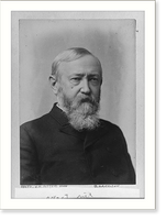 Historic Framed Print, [Benjamin Harrison, head-and-shoulders portrait, facing right],  17-7/8" x 21-7/8"