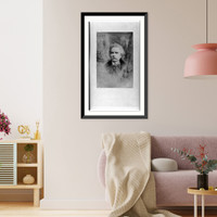 Historic Framed Print, Edward Grieg,  17-7/8" x 21-7/8"