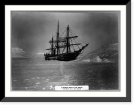 Historic Framed Print, The America"",  17-7/8" x 21-7/8"