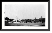 Royal Cremation ceremony, Cambodia, Antique Poster