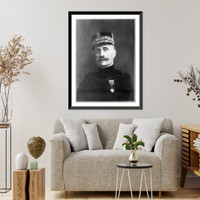 Historic Framed Print, Marshall Foch,  17-7/8" x 21-7/8"